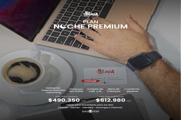 PLAN NOCHE PREMIUM 2 PERSONAS